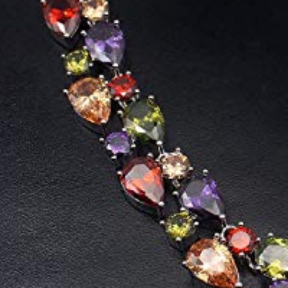 ❤️ Multi Gemstone Necklace - Picture 9 of 10